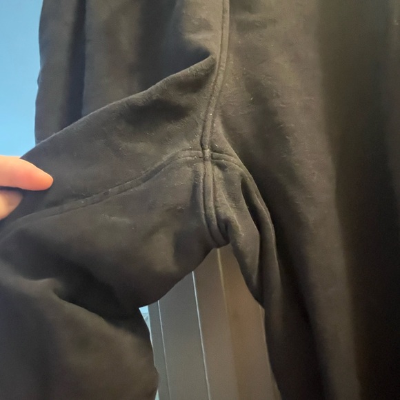 Lululemon women’s scuba straight leg black sweatpants size 12 - Picture 3 of 4